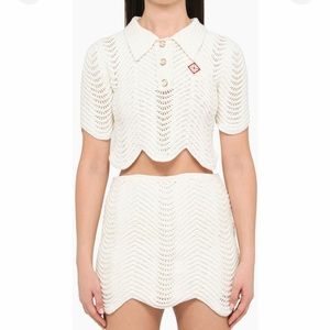 Casablanca white 2 piece set